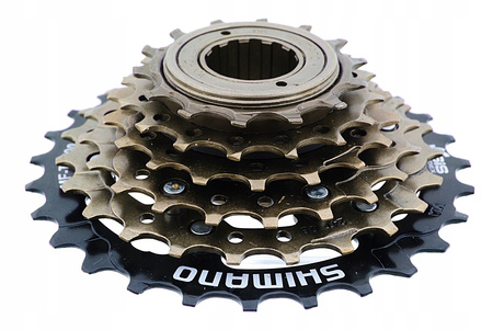 Wolnobieg Shimano MF-TZ500 6 - RZĘDOWY NAKRĘCANY