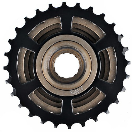 Wolnobieg 8-rzędowy 13-28T Nakręcany PROX Brązowy