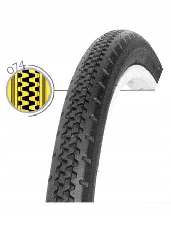 VEERUBBER OPONA ROWEROWA 32-630 27x1 1/4 BIAŁY BOK