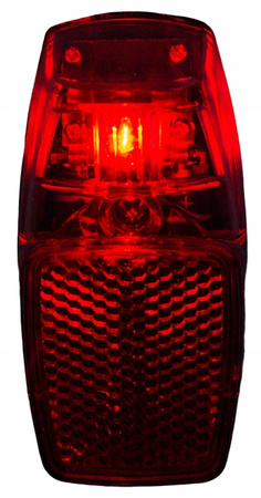JY591 LAMPKA ROWEROWA LED Z ODBLASKIEM NA BŁOTNIK