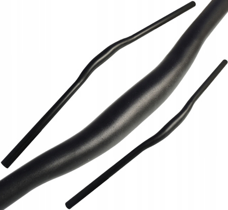 KIEROWNICA MODE ALU CZARNA MTB 760 / 31,8 MM MAT