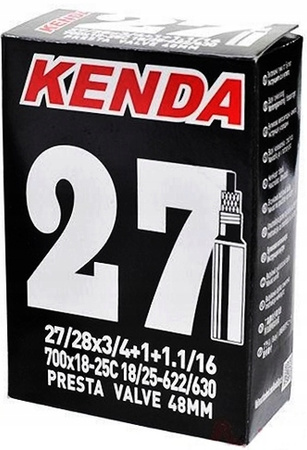 KENDA SZOSOWA Dętka 700C x 18-25 FV 48 mm PRESTA