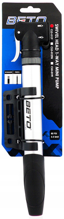 BETO 012T Pompka rowerowa FV/FV/AV ruchoma głowica
