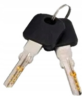 Blokada Roweru ZAPIĘCIE 150x10 LINKA TONYON KLUCZ