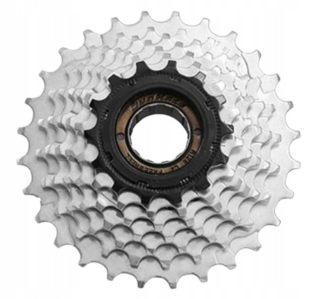 SUNRACE WOLNOBIEG 7-RZĘDOWY 14-28T MOCNY NAKRĘCANY