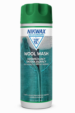 NIKWAX Wool Wash Płyn do Prania Wełny Merino Bielizna Termoaktywna 300 ml