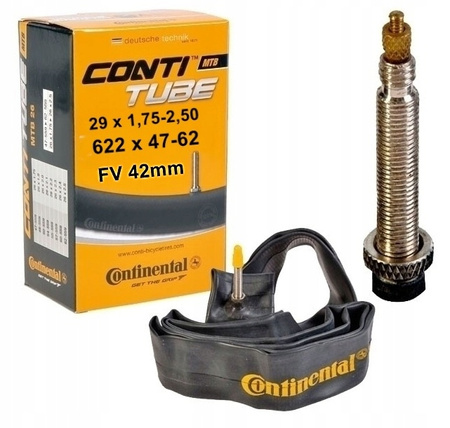 Dętka 29 x1,75-2,50 FV 42mm MTB CONTINENTAL 280g