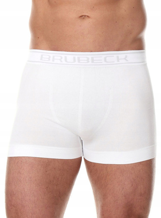 BOKSERKI męskie BRUBECK BEZSZWOWE bawełna termo XL