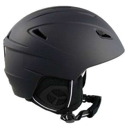 KASK NARCIARSKI KASK SNOWBOARDOWY czarny matowy M +GRATIS