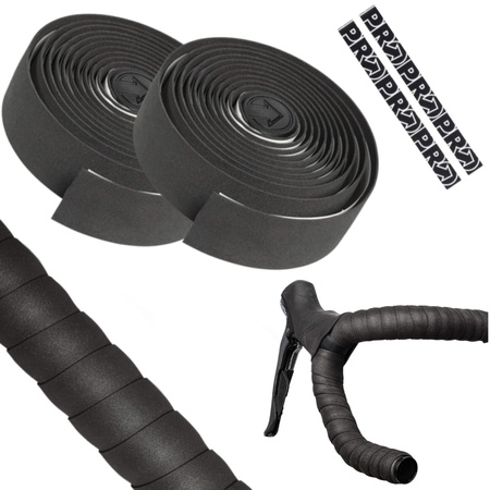 Owijka Na Kierownice Owijka Kierownicy PRO Sport Comfort EVA Czarna 3,5x200