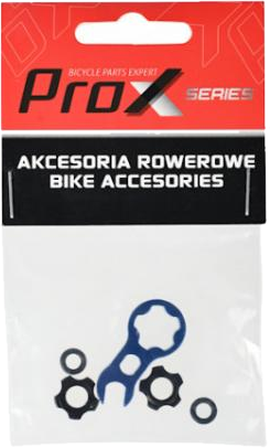 Klucz Zaworu PRESTA FV Klucz Do Wkładu Zaworu Wentyla + Nakrętki Uszczelki