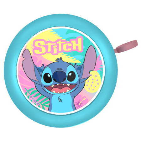 DZWONEK DO ROWERU DISNEY LILO STITCH turkusowy DZWONEK ROWEROWY