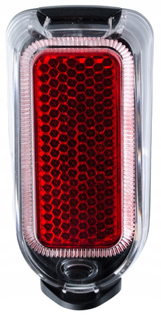 XC231 LAMPKA ROWEROWA LED Z ODBLASKIEM NA BŁOTNIK