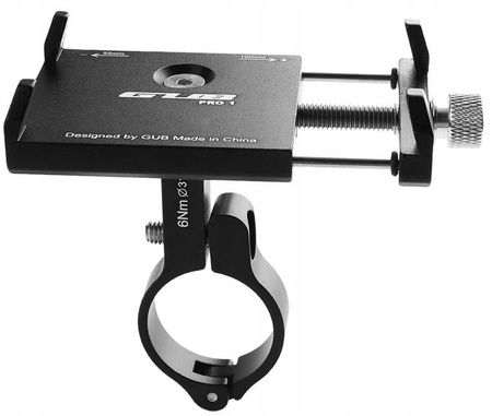 GUB PRO1 UCHWYT NA TELEFON NA KIEROWNICE ALUMINIUM