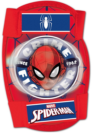 OCHRANIACZE NA KOLANA I ŁOKCIE OCHRANIACZE NA ROWER ROLKI SPIDER-MAN MARVEL