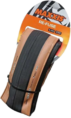 Opona Maxxis Re-Fuse 700x40C Tubeless Ready 60TPI Dark Skinwall Zwijana