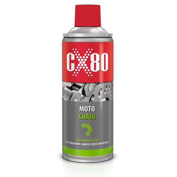 CX80 SMAR DO ŁAŃCUCHÓW aerozol 0,5L PRZEZROCZYSTY