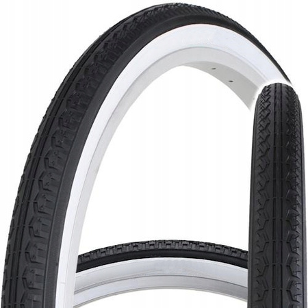 CST CLASSIC opona rowerowa 20 x 1,75 BIAŁY BOK