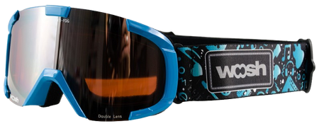 GOGLE NARCIARSKIE DZIECIĘCE GOGLE SNOWBOARDOWE REVO SHIFT NIEPARUJĄCE