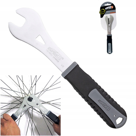 SuperB KLUCZ DO KONUSÓW DO NAKRĘTKI PIASTY 16 MM