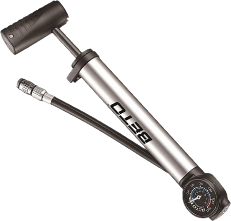 POMPKA ROWEROWA ALU MANOMETR CHMP-003AG WĘŻYK BETO