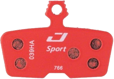 JAGWIRE Klocki Okładziny Tarczowe Półmetaliczne SRAM Code Guide RE 4 Tłoki