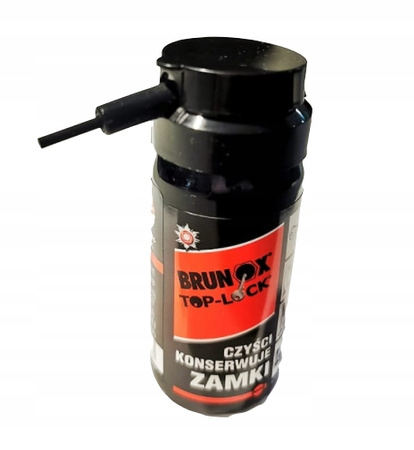 Brunox Top-Lock 100ml Spray Smar Zamków Zawiasów