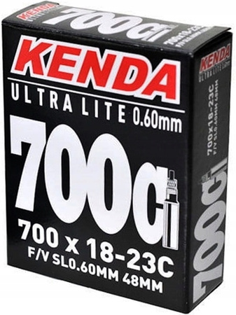 KENDA Dętka 700C x 18-23 FV 48 mm ULTRA LITE 75g