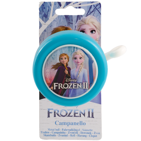 DZWONEK DO ROWERU Kraina Lodu DZWONEK ROWEROWY ELSA ANNA Niebieski 55mm