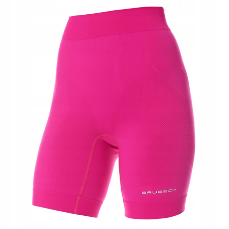 BRUBECK Legginsy sportowe spodenki KOLARKI 1/2 S