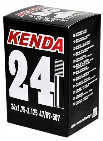 KENDA Dętka 24 x1,75/1,95/2,0/2,125 AV SAMOCHODOWY