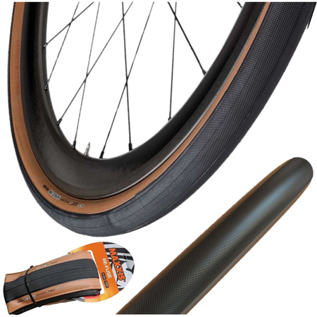 Opona Maxxis Re-Fuse 700x40C Tubeless Ready 60TPI Dark Skinwall Zwijana