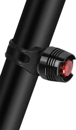 Zestaw Lampek Rowerowych Baryłki alu P+T Komplet