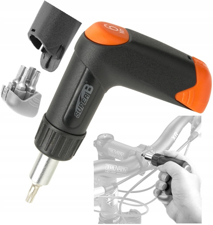 SuperB KLUCZ DYNAMOMETRYCZNY 6 NM + IMBUSY TORX