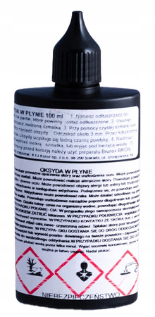 OKSYDA NA ZIMNO PŁYN 100ML CZERNIENIE STALI BRONI