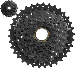 SUNRACE WOLNOBIEG 7-RZĘDOWY 14-34T MOCNY NAKRĘCANY