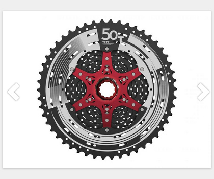 Kaseta 12S CSMZ90WA5M 11-50T SUNRACE Metalic