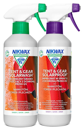 Nikwax Tent&Gear Do Prania I Impregnacji Namiotów 2x500 ml Impregnat