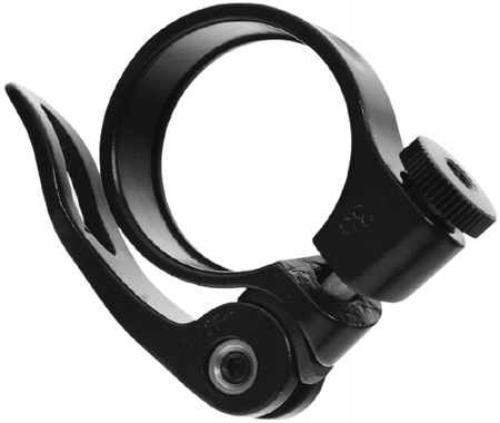 UNO Obejma zacisk sztycy QR 34,9 mm czarna matowa