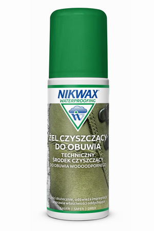 NIKWAX Żel Czyszczący Buty Wodoodporne Gore-Tex Aplikator Szczotka 125 ml