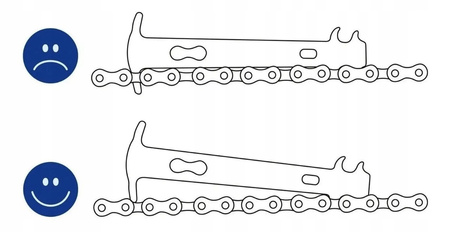 BIKEHAND PRZYMIAR MIERNIK ZUŻYCIA ŁAŃCUCHA NAPĘDU
