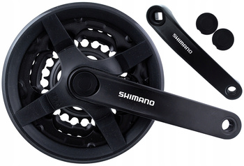 SHIMANO TY301 48/38/28 Mechanizm korbowy TREKKING