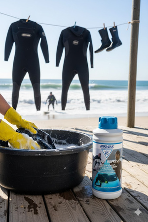 Nikwax Wetsuit Refresh 1L Płyn Do Czyszczenia Pianek Neoprenowych Odświeża