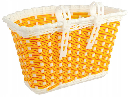 Plastikowy KOSZYK na ROWER HULAJNOGĘ dla dzieci