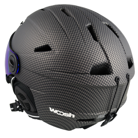 KASK NARCIARSKI Z SZYBĄ GOGLAMI REVO SHIFT KASK SNOWBOARDOWY L +GRATIS