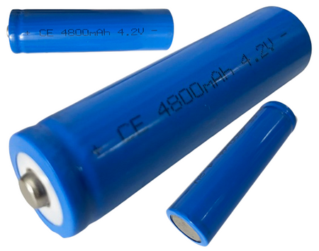 Akumulator Li-Ion 18650 do lampek 4800mAh 4,2V Litowo-Jonowy