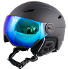 KASK NARCIARSKI Z SZYBĄ GOGLAMI REVO SHIFT KASK SNOWBOARDOWY XL +GRATIS