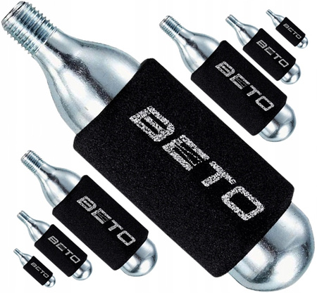 BETO NABÓJ CO2 16 GRAM Z GWINTEM DO POMPKI +OSŁONA