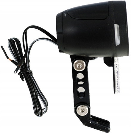 LAMPA ROWEROWA PRZEDNIA NA DYNAMO LED ON/OFF 90LUX