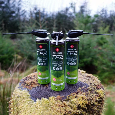 Smar Rowerowy Z Teflonem Uniwersalny Łożyska Linki WELDTITE TF2 PTFE 400ml